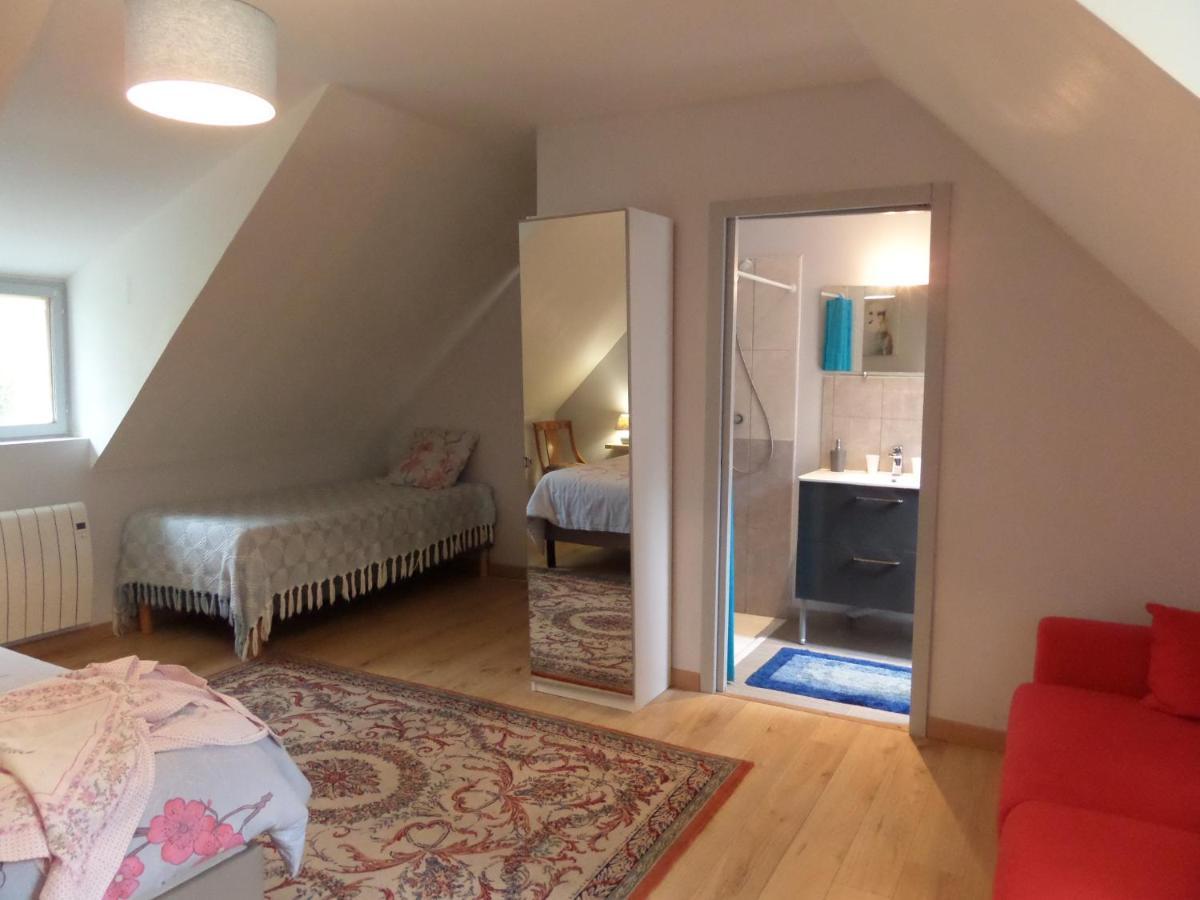 Bed and Breakfast Le Moulin De La Planche Cerelles Exterior foto