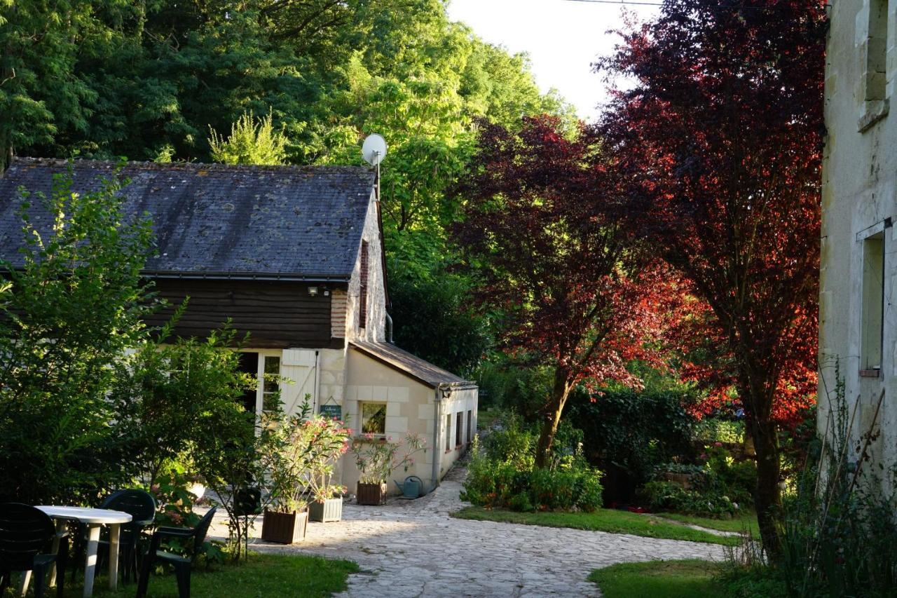 Bed and Breakfast Le Moulin De La Planche Cerelles Exterior foto