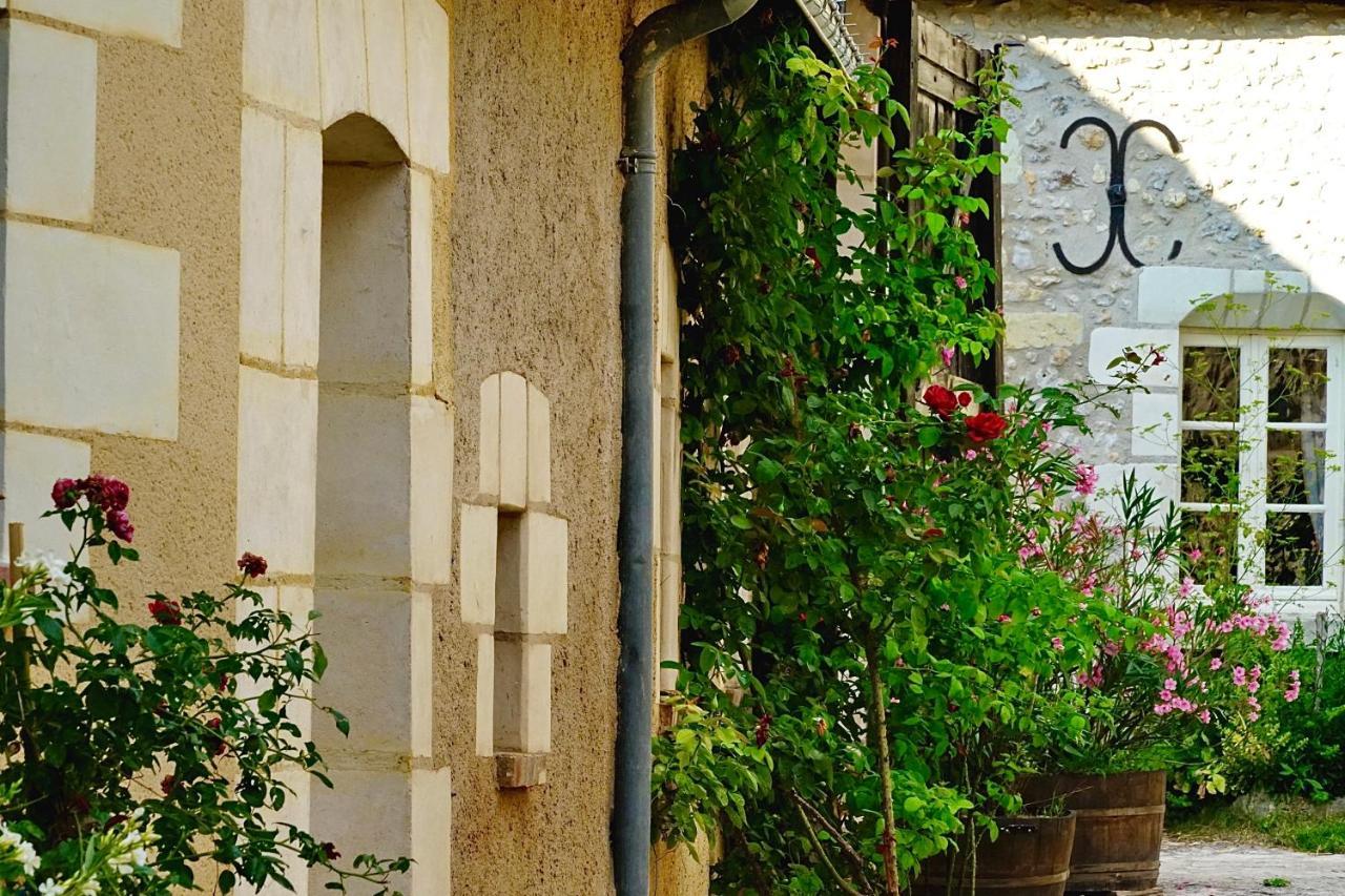 Bed and Breakfast Le Moulin De La Planche Cerelles Exterior foto