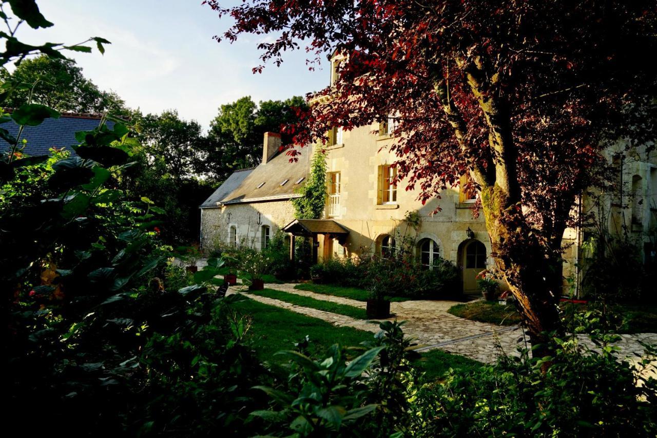 Bed and Breakfast Le Moulin De La Planche Cerelles Exterior foto