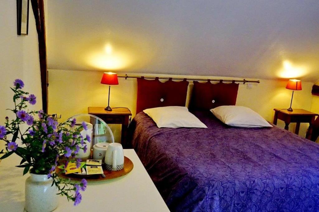 Bed and Breakfast Le Moulin De La Planche Cerelles Exterior foto
